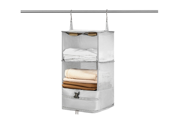 Foldable Hanging Travel Packing Cube - Available in Two Colours & Two Sizes