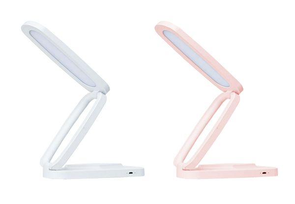 Foldable Desk LED Lamp - Available in Two Colours & Option for Two-Pack