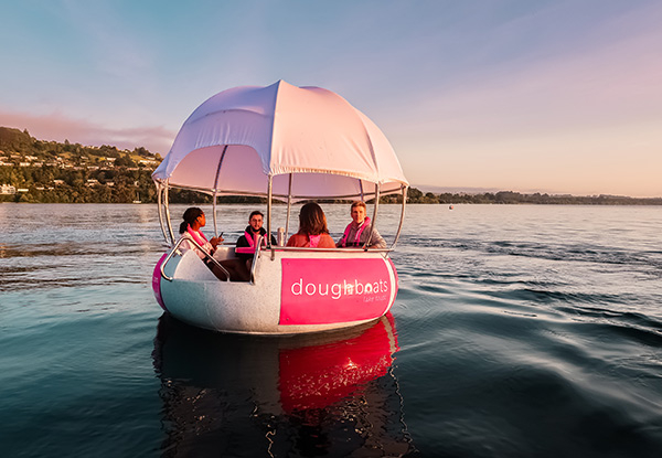 Doughboat Experience on Lake Taupo for Two Hours for Four People - Options for up to Six People