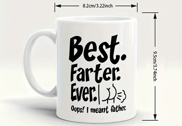 Funny Ceramic Coffee Mug for Father's Day