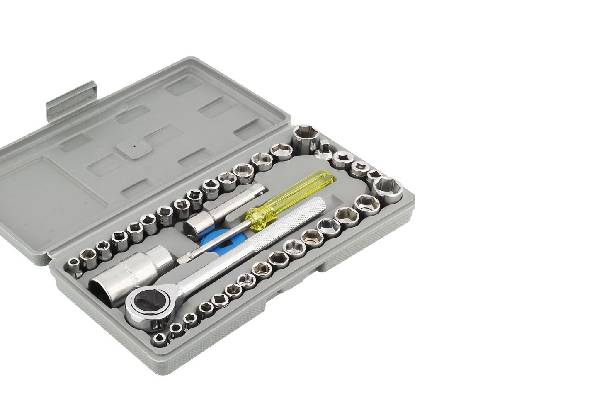 40-Piece Combination Socket Wrench Set