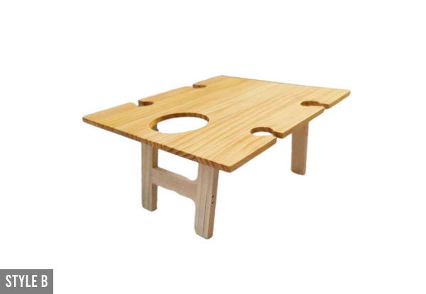 Wooden Folding Picnic Table Range - Two Styles & Two Sizes Available