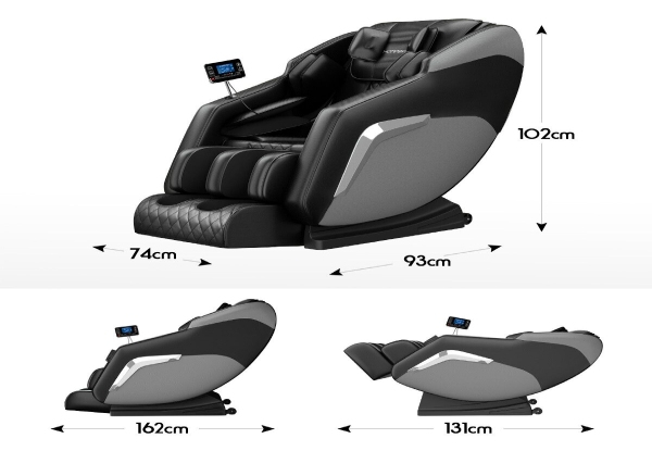 Touch Screen Full Body Massage Chair - Two Colours Available