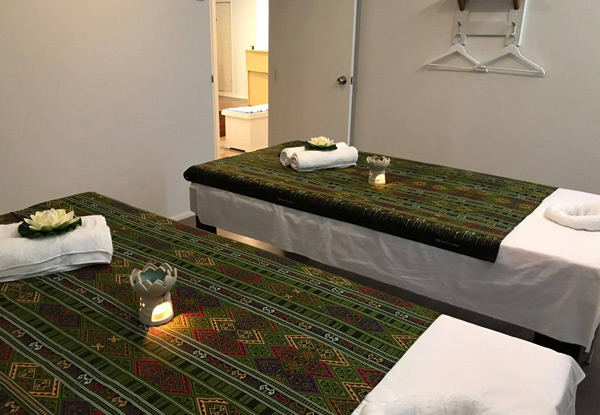 70-Minute Thai or Aromatherapy Massage for One - Options for 90 Minutes, incl. Foot Massage with Coconut Oil & Two People