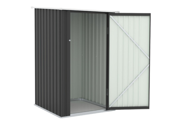 Lockable Garden Storage Shed with Tilted Roof - Two Sizes Available