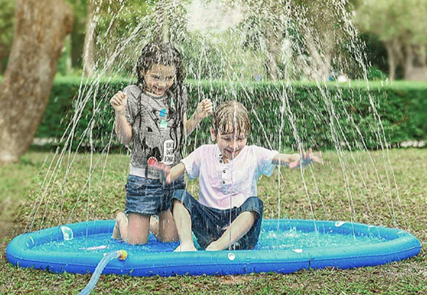 150cm Inflatable Outdoor Sprinkler Splash Pad