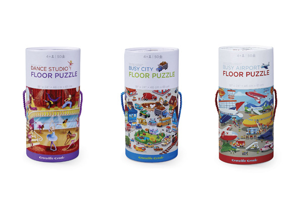 Crocodile Creek Puzzle Range - Three Options Available with Free Delivery