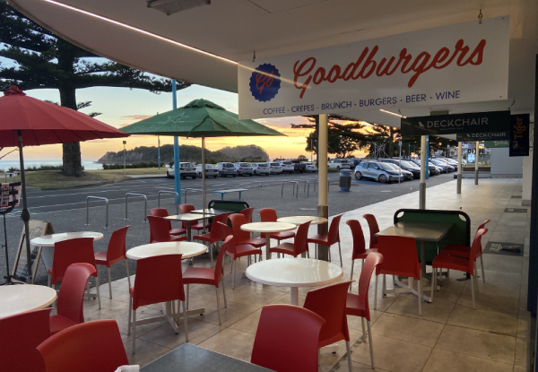 $30 Goodburgers Voucher for Two People - Monday to Friday