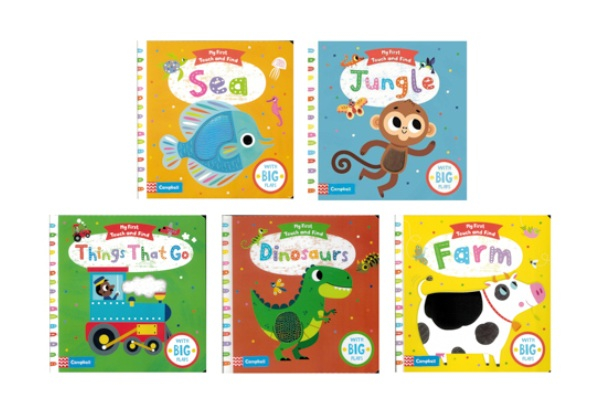 Touch & Find Five-Pack Book Set
