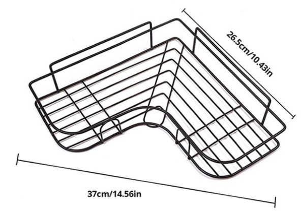 Iron Triangle Storage Rack - Two Colours Available