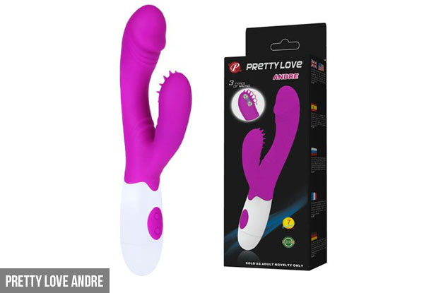 Pretty Love Rabbit Vibe - Five Designs Available