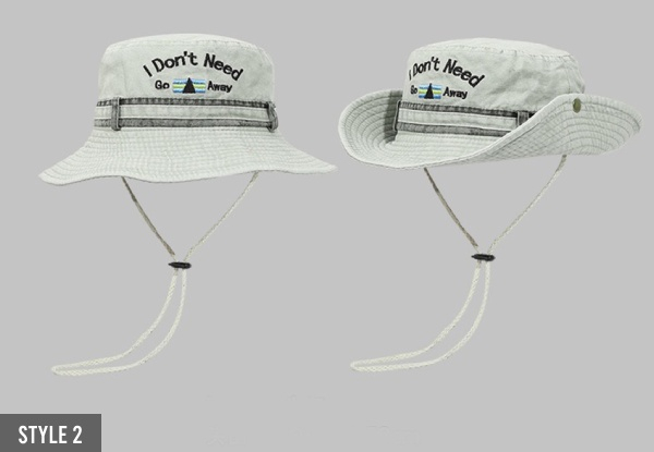 Tourist Fisherman Hat - Nine Styles Available