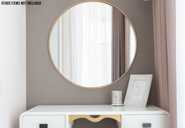 Large Round Wall Mirror - Two Sizes Available
