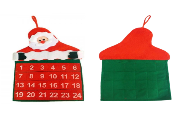 Santa Claus Christmas Calendar - Option for Two with Free Delivery