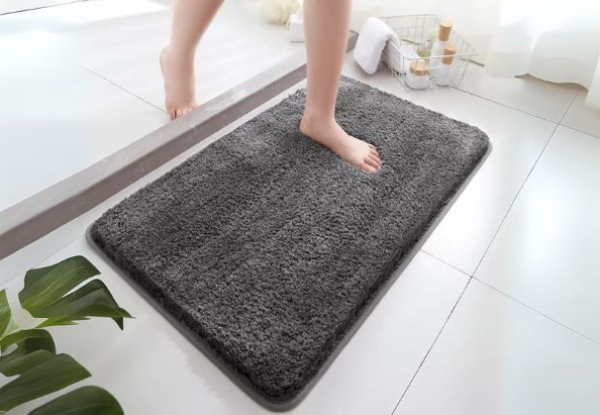 Soft Comfortable Anti-Slip Thick Plush Floor Mat - Four Colours Available