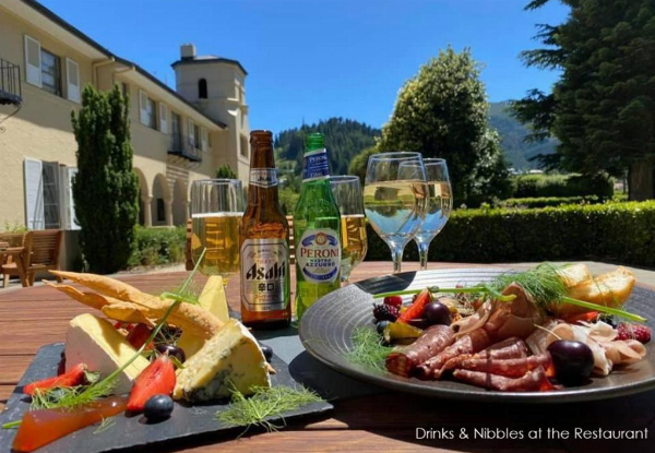 Hanmer Springs Getaway for Two incl. Entry to Hanmer Springs Thermal Pools, Daily Breakfast & Free Parking - Snug, Double Take, The Edit or Greenhouse Room Available - Option for Two Nights