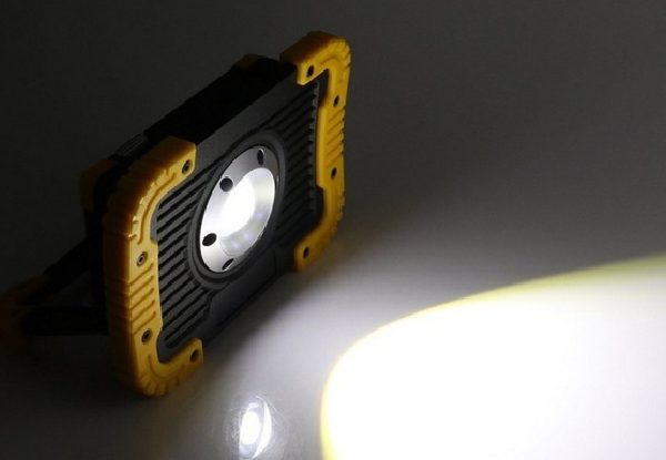USB Rechargeable Flood Lamp incl.Emergency Power Bank