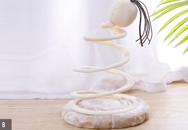 Spiral Cat Toy - Three Options Available