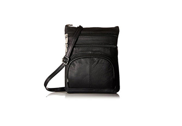 Leather Crossbody Purse - Four Colours Available & Options for Two