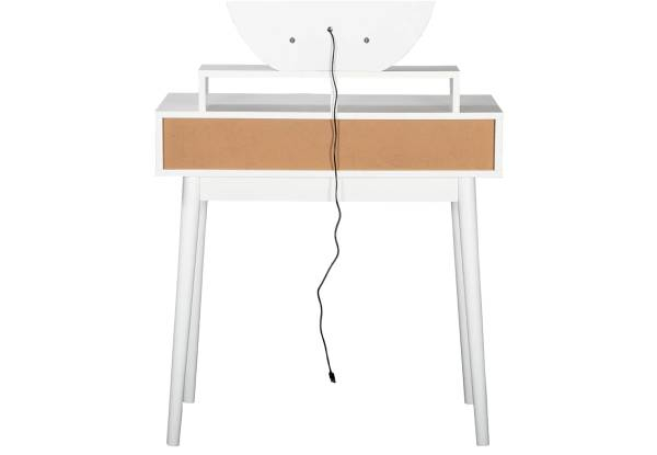 Naturlig Dressing Table with LED Light