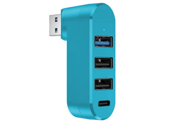 Four-Port USB 3.0 Hub - Available in Two Colours