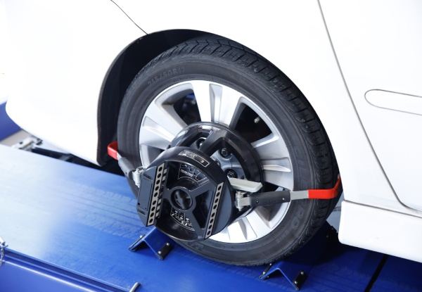Wheel Alignment Package incl. a Tyre Rotation, Pressure Check & Visual Safety Check for a Japanese Car - Option For 4WD or European Car
