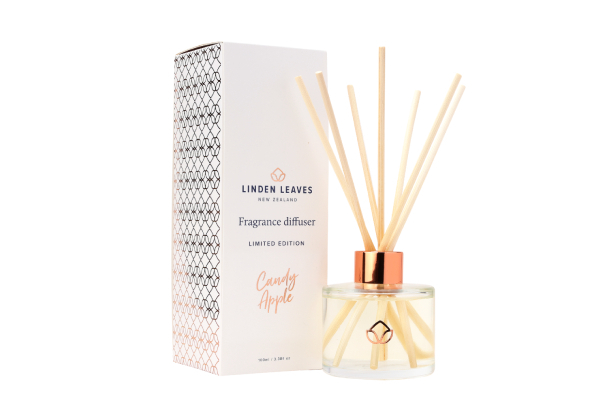 Linden Leaves Candy Apple Diffuser & Room Fragrance Mist Bundle