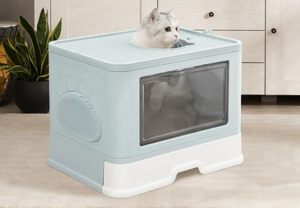 PaWz Foldable Cat Litter Box - Three Colours Available