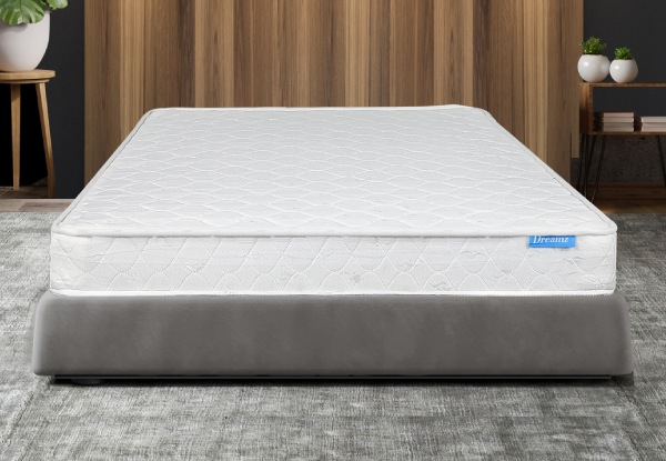 DreamZ 13cm Single Mattress Spring Coil Bonnell Bed Foam