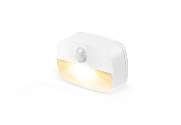 Motion Sensor Wireless Wall Closet LED Night Light - Available in Two Colours & Option for Two-Pack