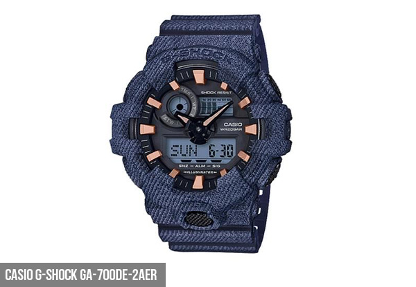 Casio G-Shock Watch Range - Eight Styles Available