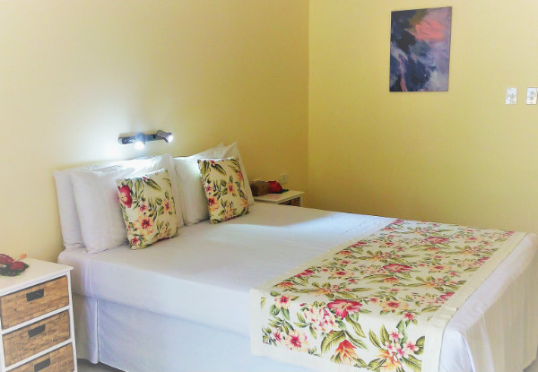 Three-Night Romantic Raro Getaway for Two People in the Brand New Tamure Room incl. Hot Daily Breakfast - Options for Five or Seven Nights Available