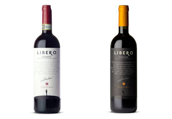 Two-Pack of Libero Red Wuthrich Wines - Options for Chianti, Toscana or Mixed & for a Four-Pack