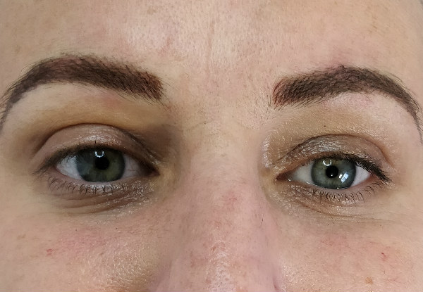 Two Featherstroke Eyebrow Cosmetic Tattoo Treatments