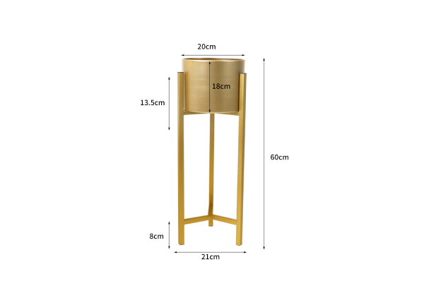 Levede Flower Pots Rack Plant Stand - Available in Three Colours & Two Sizes