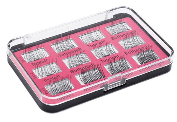 12-Pieces 3D Magnetic Eyelashes Set - incl. Mini Tweezer Tool with Free Delivery