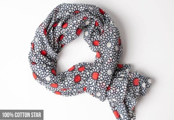 Cotton Scarf - Eight Options Available