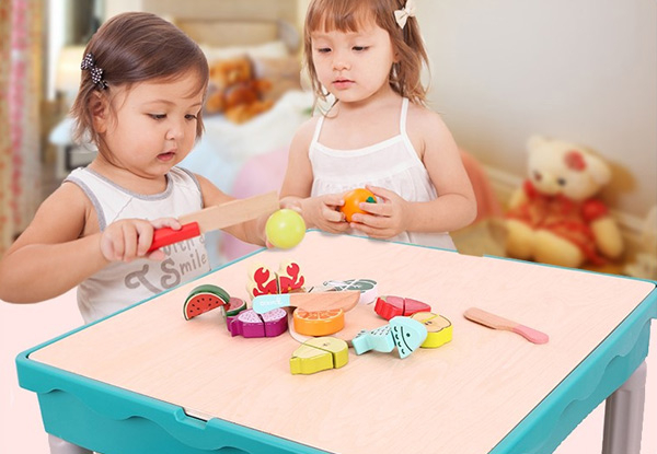Multi-Function Kids Activity Play Build & Learn Table