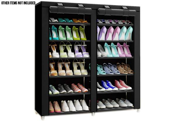 Large Indoor Shoe Rack - Three Colours Available