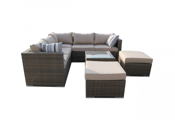 Aberdeen Six-Piece Outdoor Furniture Set - Two Colours Available