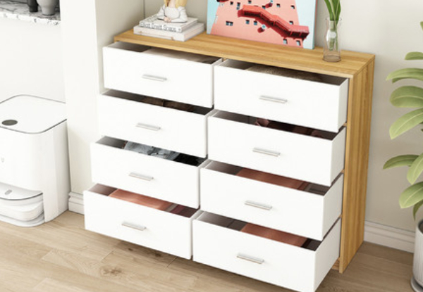 Chest of Eight-Drawer Dresser Tallboy