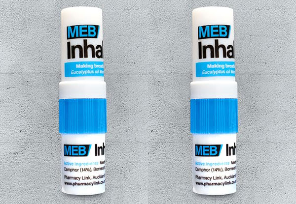 Two MEB Inhalers options to incl. Nationwide Delivery or In-Store Pharmacy Pick-Up