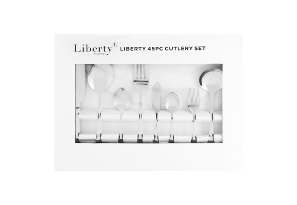 Liberty 45-Piece Cutlery Set