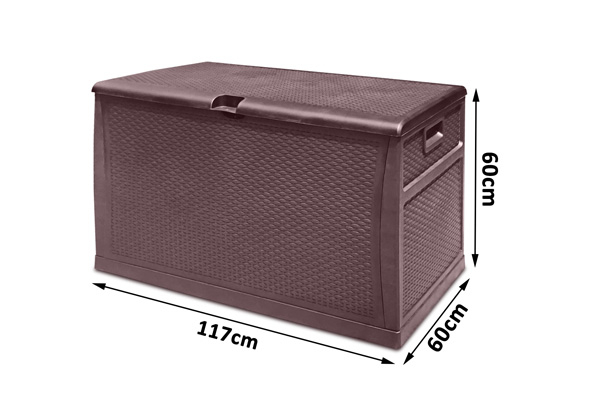 Outdoor 420-Litre Storage Box - Two Colours Available
