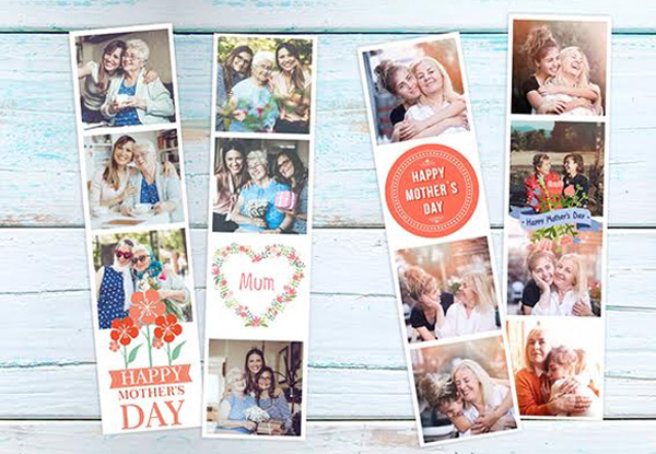 10-Pack of Mini Photo Print Strips - Option for Six-Pack of Medium Strips Available with Free Delivery