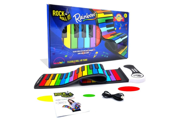 Rock & Roll It Rainbow Piano