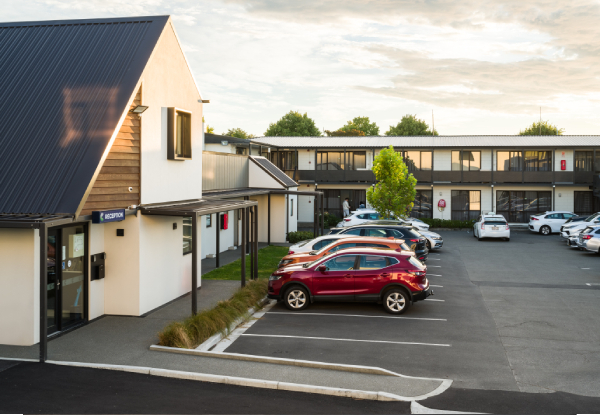 One-Night Christchurch Stay for Two People in a One-Bedroom Apartment with Late Check-Out