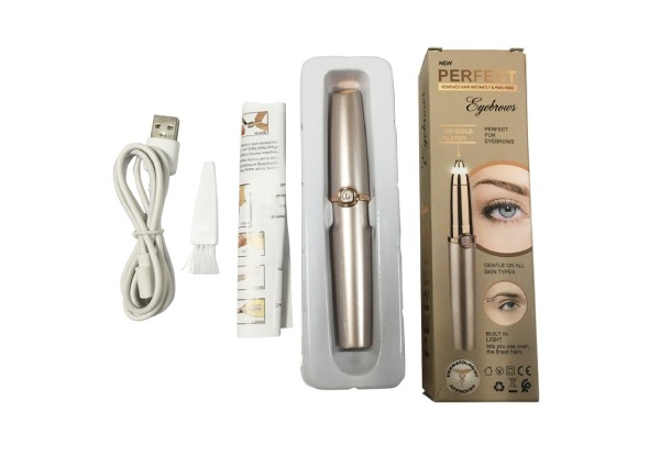 Flawless Brows Electric Trimmer with LED Light