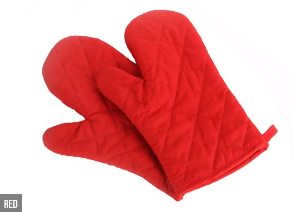 Pair of Oven Gloves - Seven Colours Available