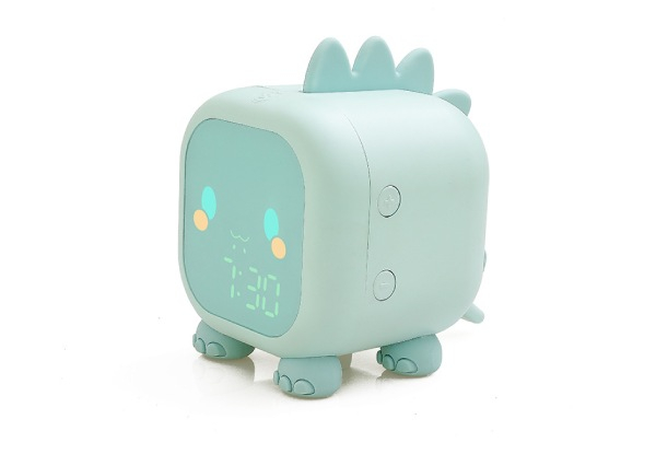 Children's Dinosaur Alarm Clock - Three Colours Available